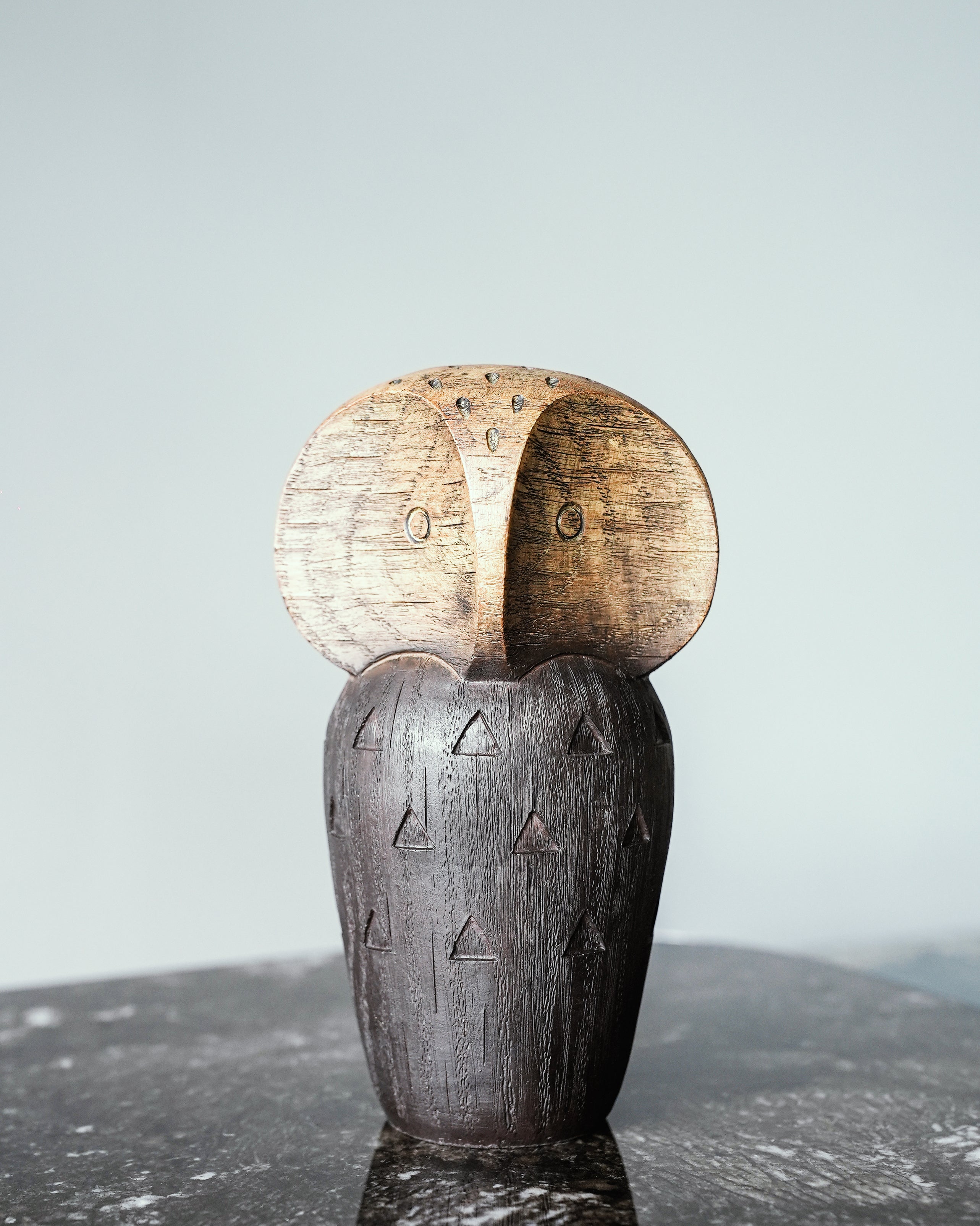 WOODEN OWL