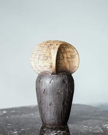 WOODEN OWL
