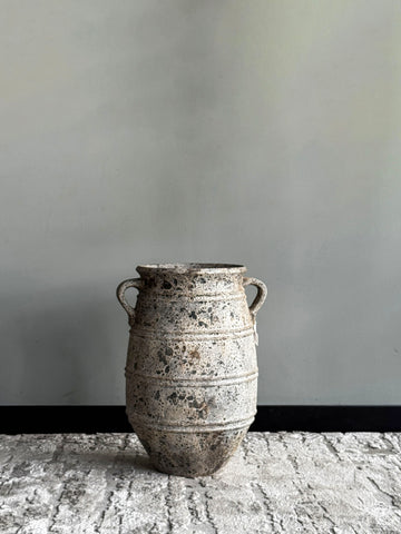 Sculpted Clay Pillar