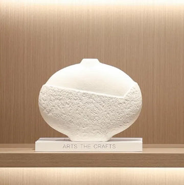 Rock Pattern Narrow Mouth Vase
