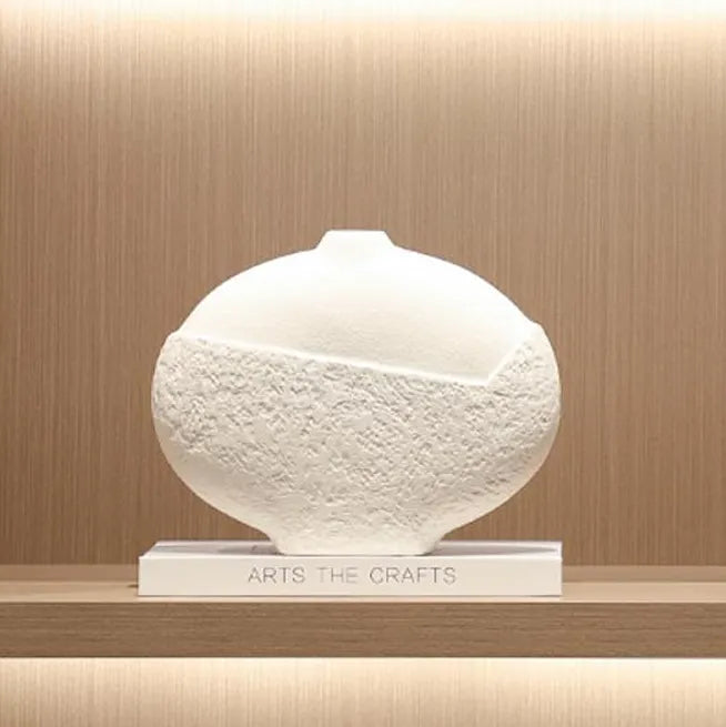 Rock Pattern Narrow Mouth Vase