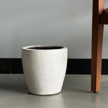 Ivory Strata Planter