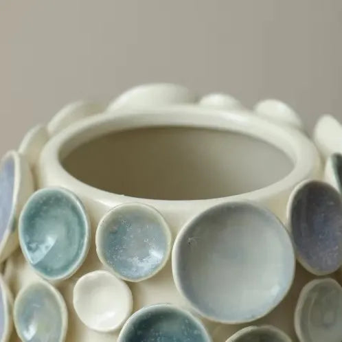 Colorful Round Glaze Vase