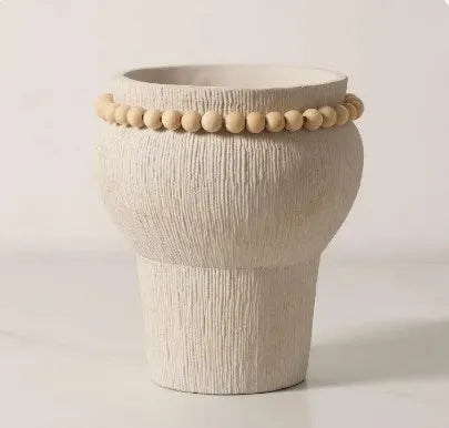Beaded Vase