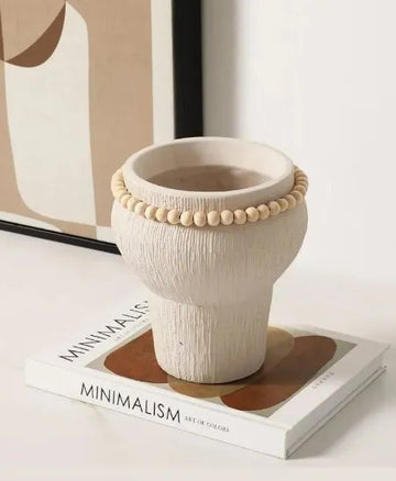 Beaded Vase