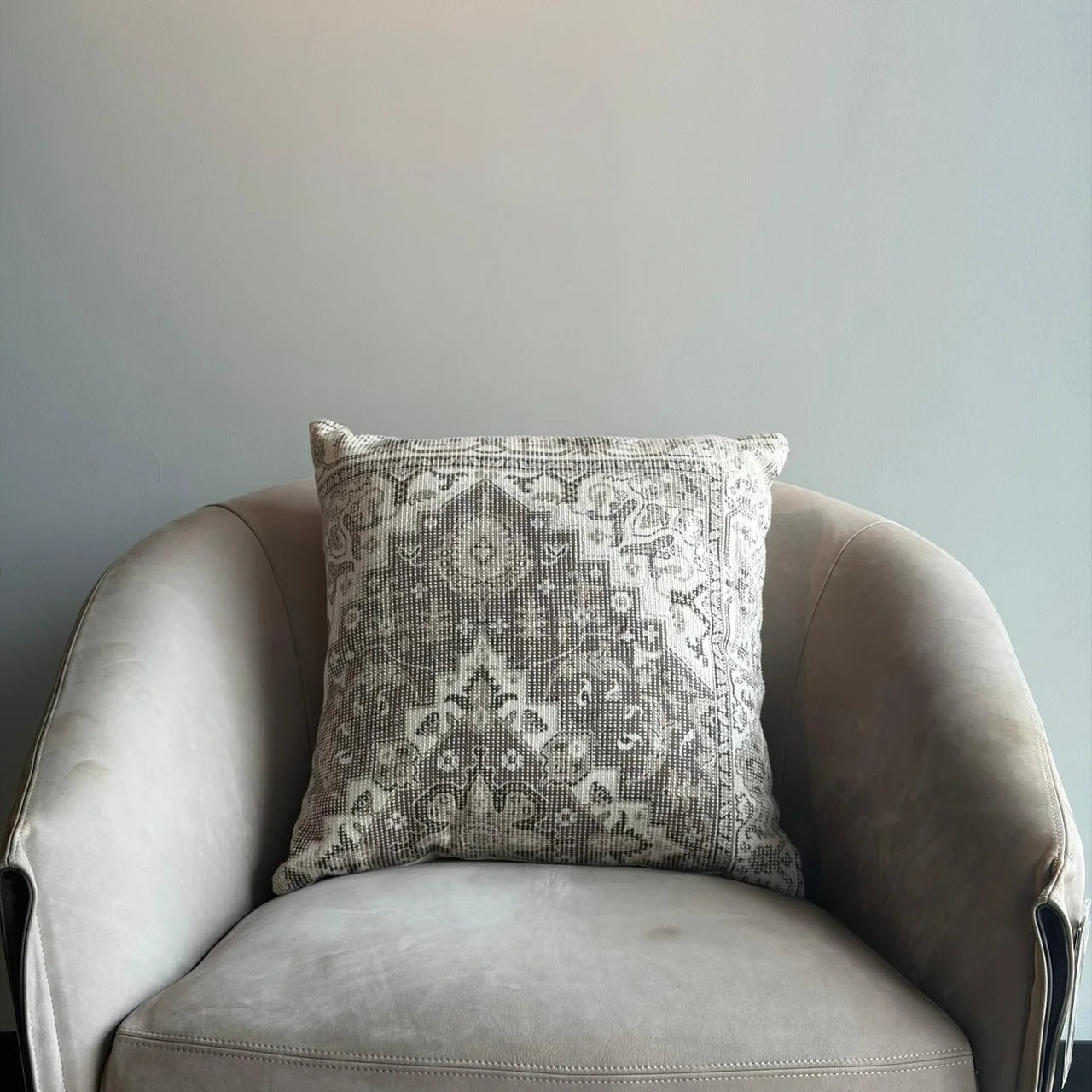 Embroidered Throw Pillow – Port