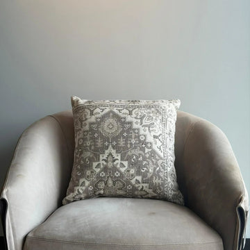 Embroidered Throw Pillow – Port