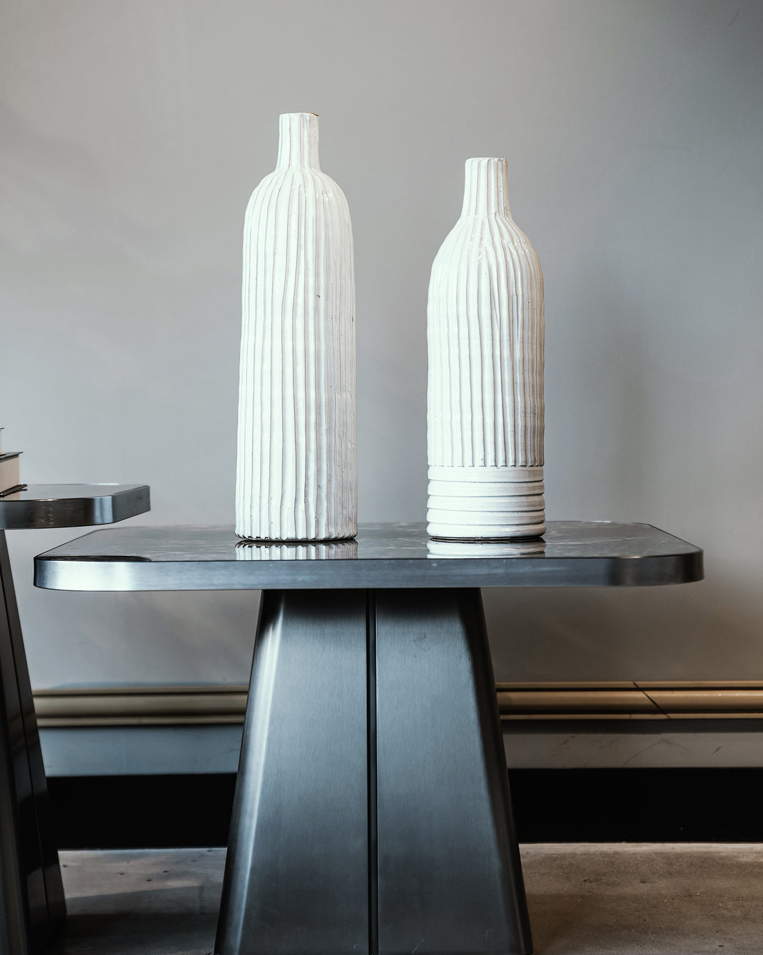 CERAMIC BOTTLE VASE