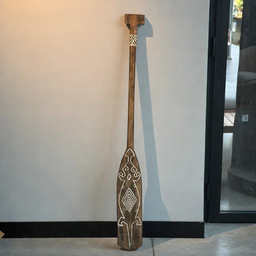 Decorative Wooden Paddle – Teak