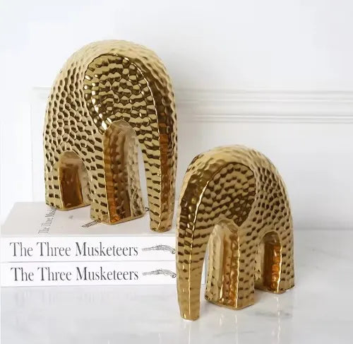 Polka Dot  Ceramic Elephant