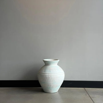 Handcrafted Clay Decorative Pot
