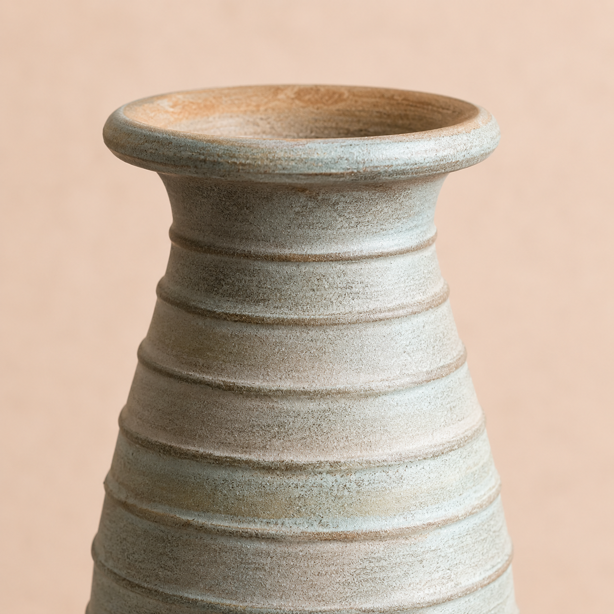 Tall Textured Floor Vase