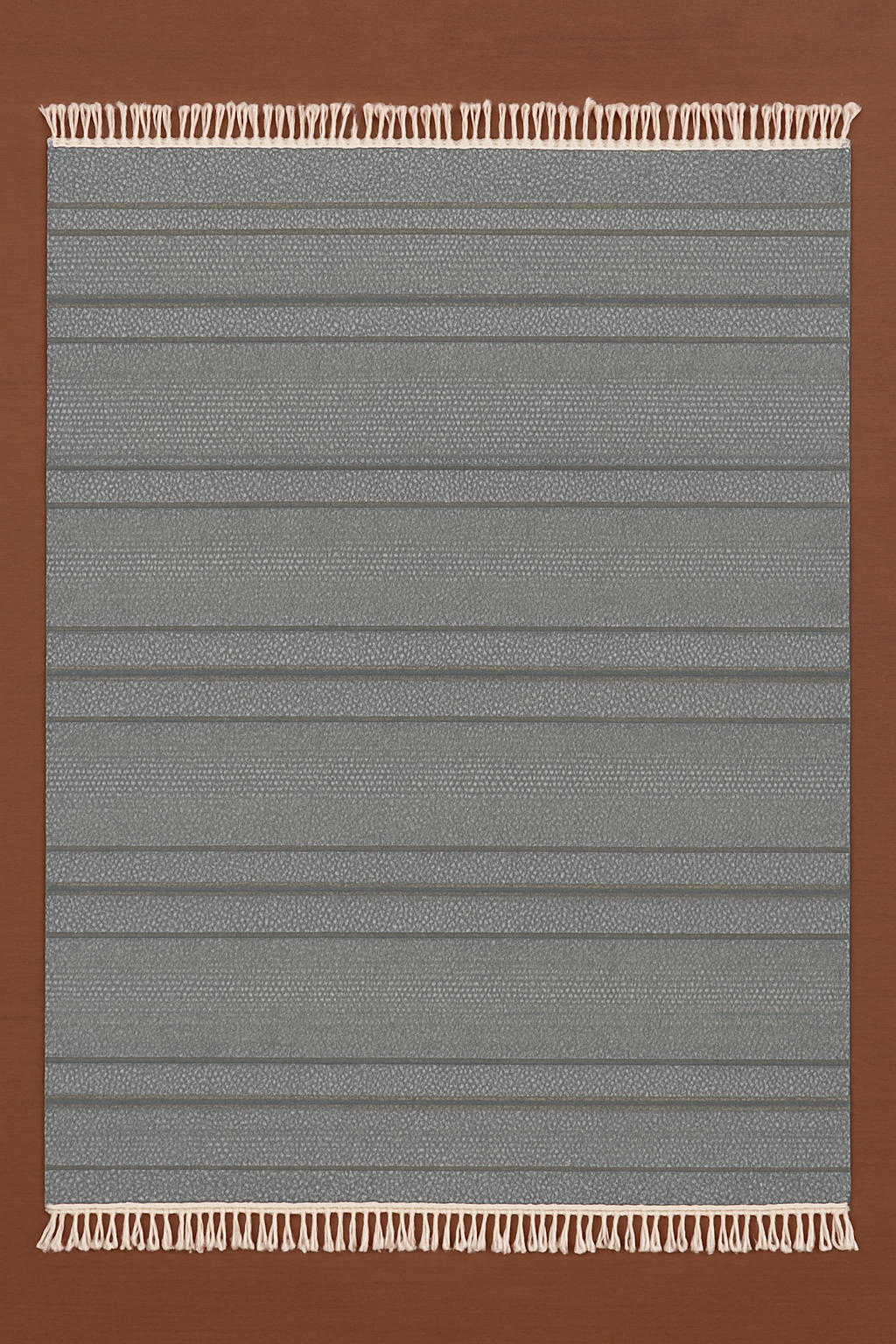 GREY WOOL RUG