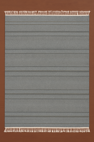 GREY WOOL RUG