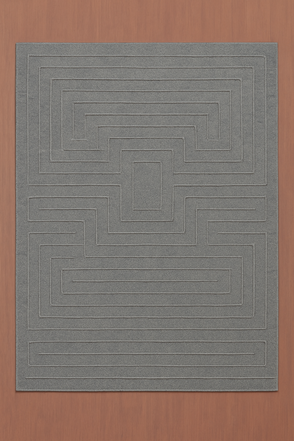 CHARCOAL WOOL RUG