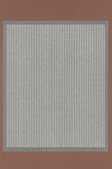 IVORY CHARCOAL WOOL RUG