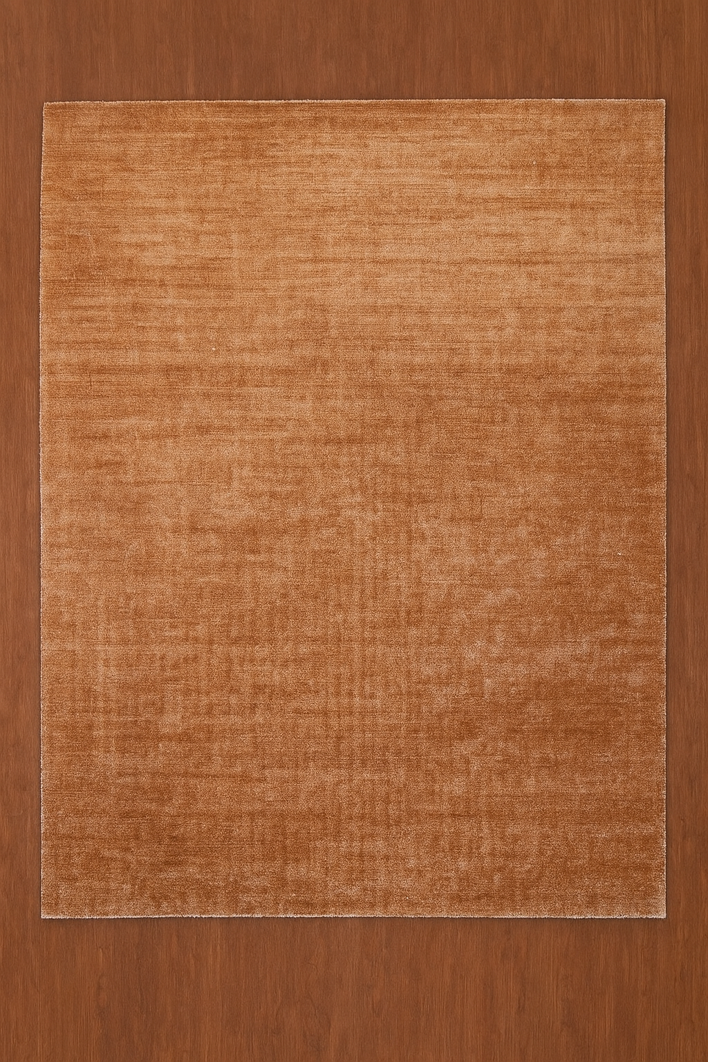RUST WOOL RUG