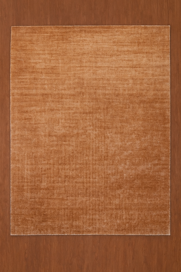 RUST WOOL RUG
