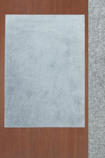 SILVER WOOL RUG