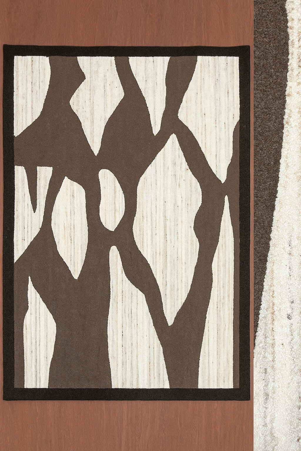 IVORY CUB WOOL RUG