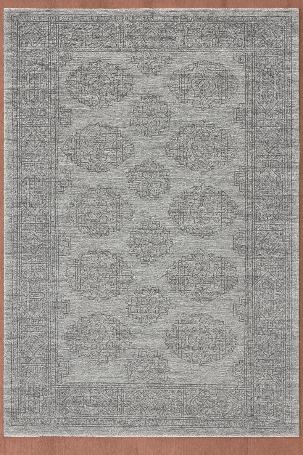 GREY WOOL RUG