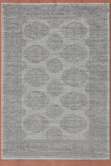 GREY WOOL RUG