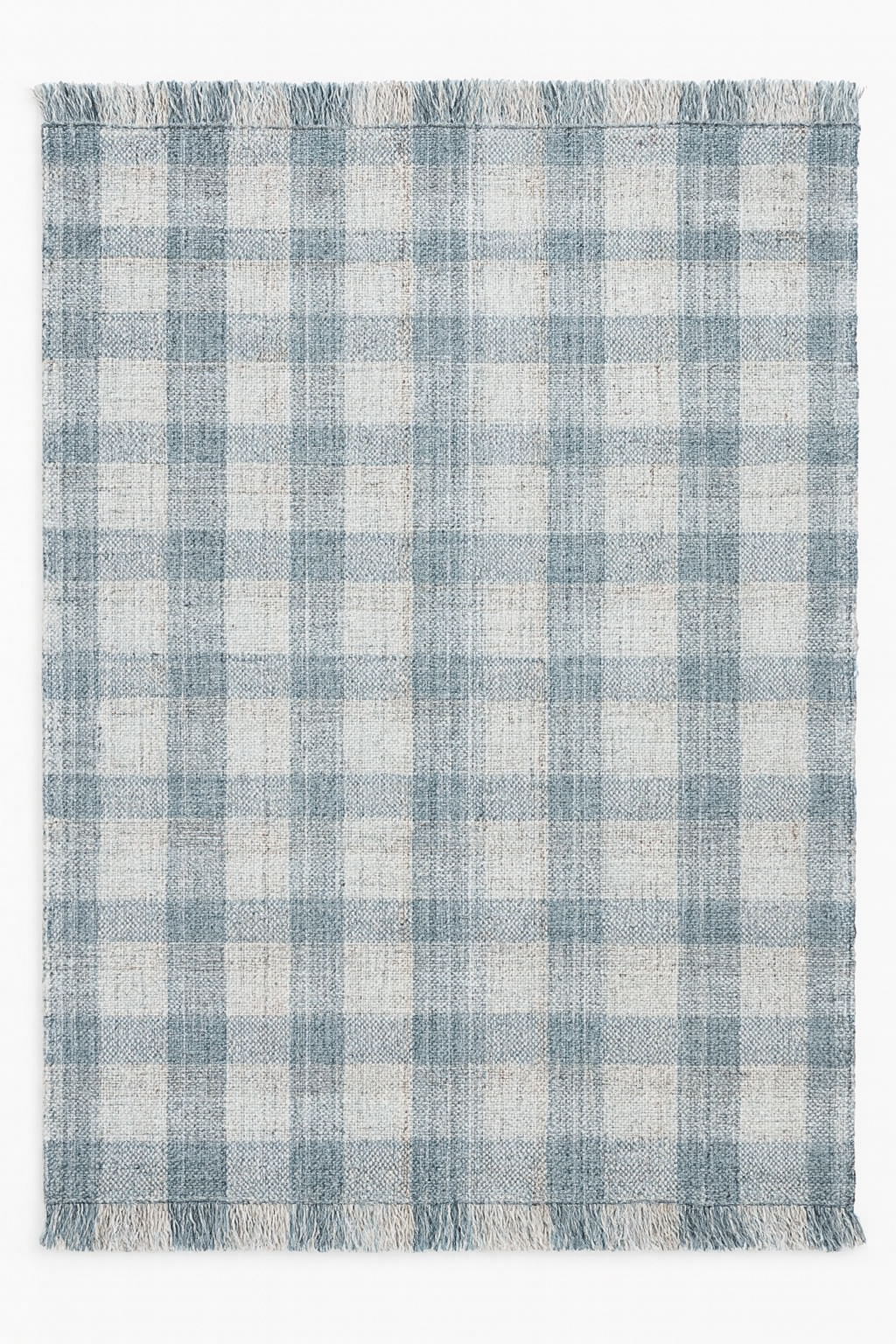 IVORY DOVE POLYESTER&WOOL RUG