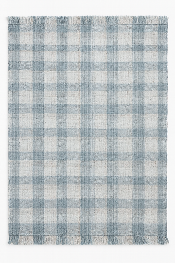 IVORY DOVE POLYESTER&WOOL RUG