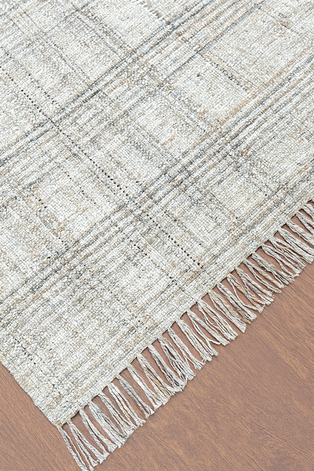 OYSTER WOOL RUG
