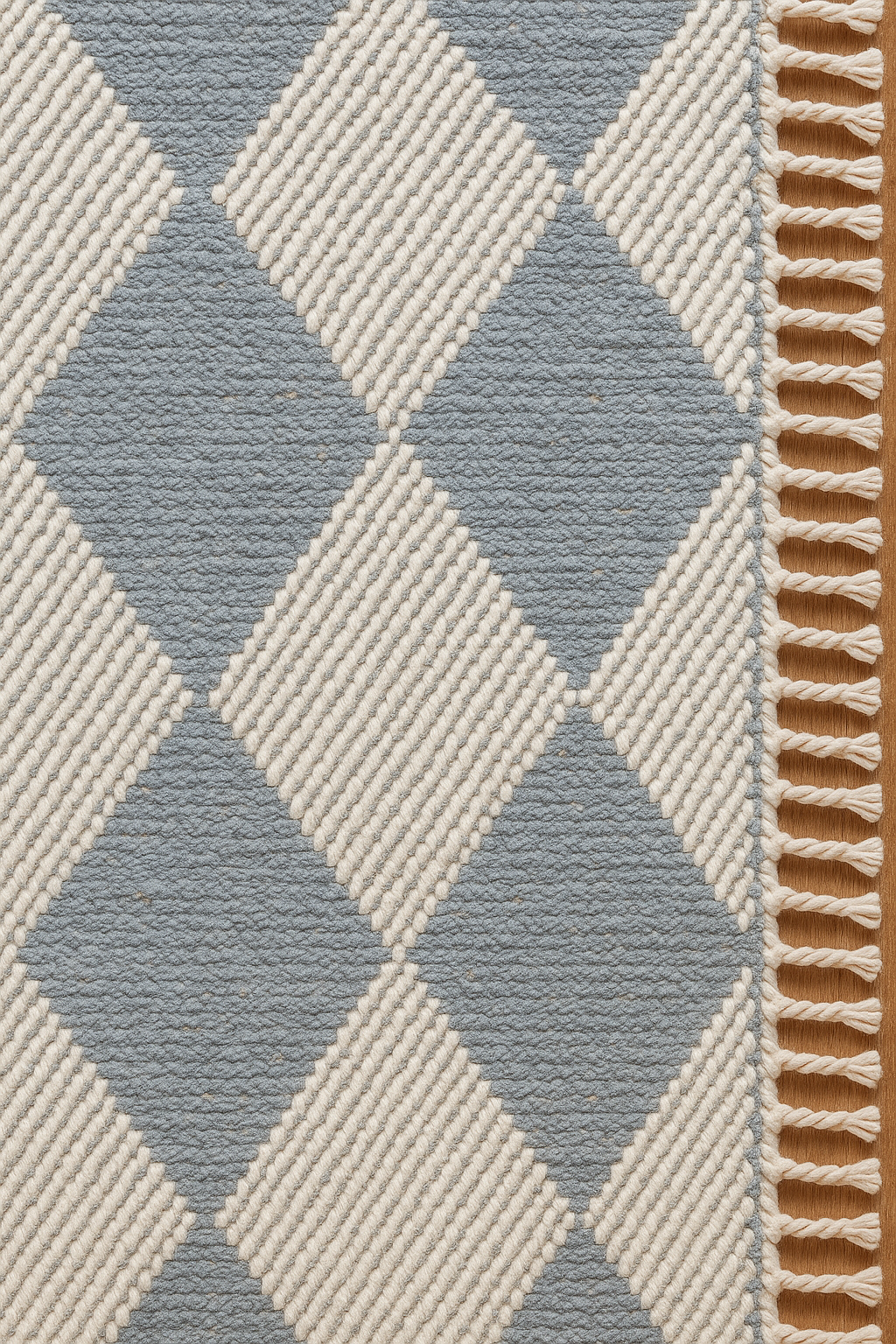 IVORY MARINE POLYESTER RUG