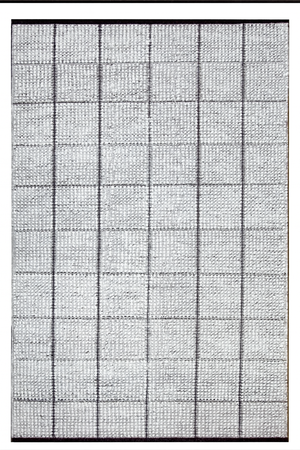 IVORY STONE WOOL RUG