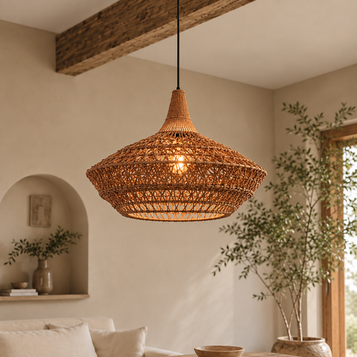 Lampion Banana Kubah Lamp Shade