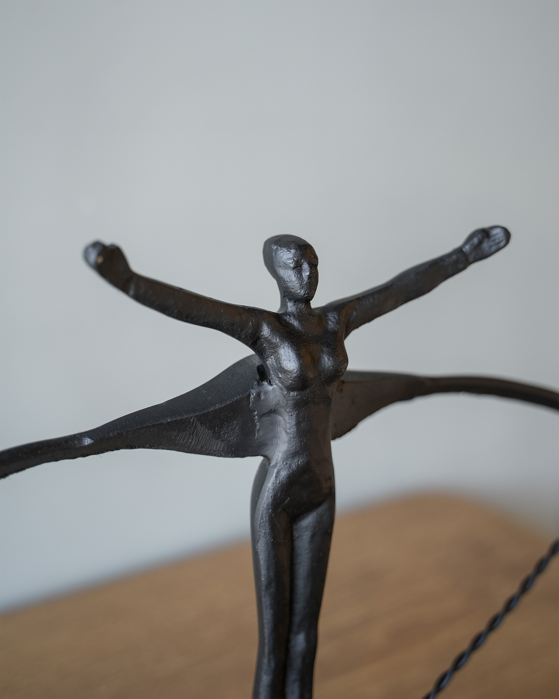 Black Iron Sculpture