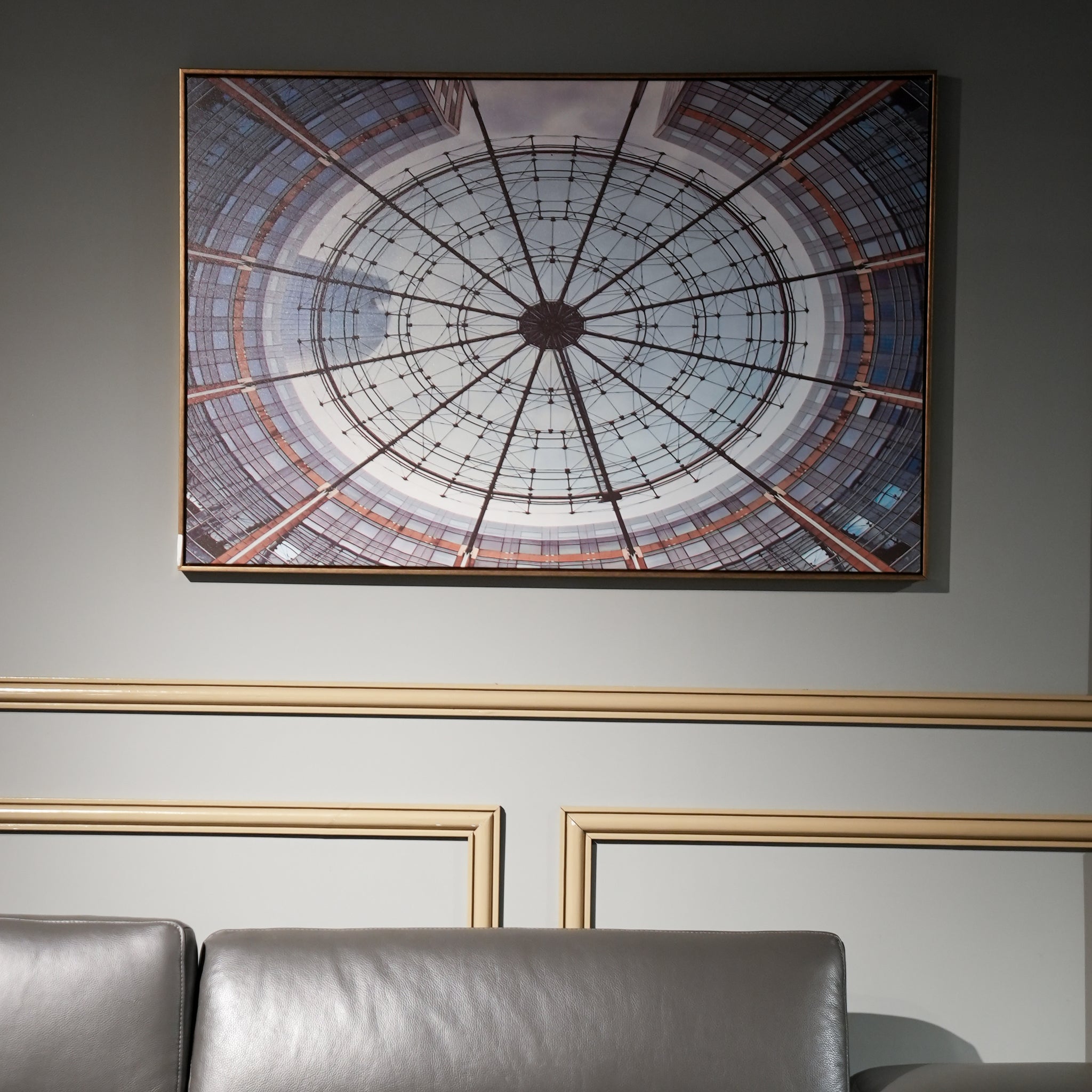 Single-Frame Spray-Paint Wall Art