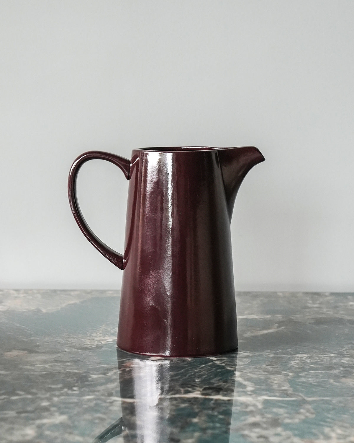 Red Ceramic Jug