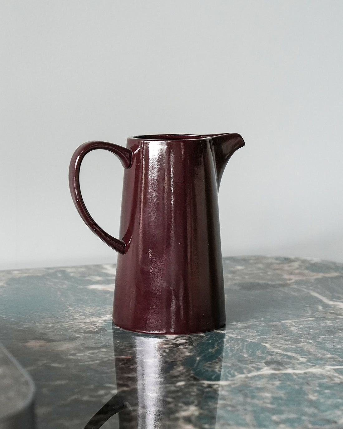 Red Ceramic Jug