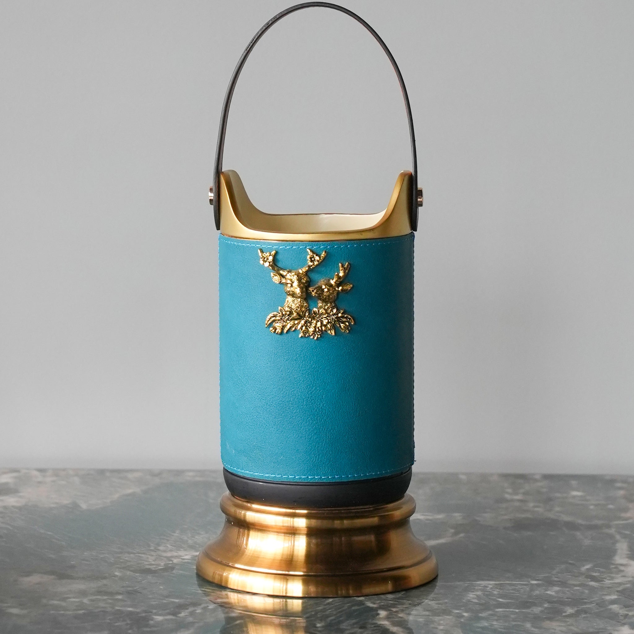 Rustic Modern Metal  Vase
