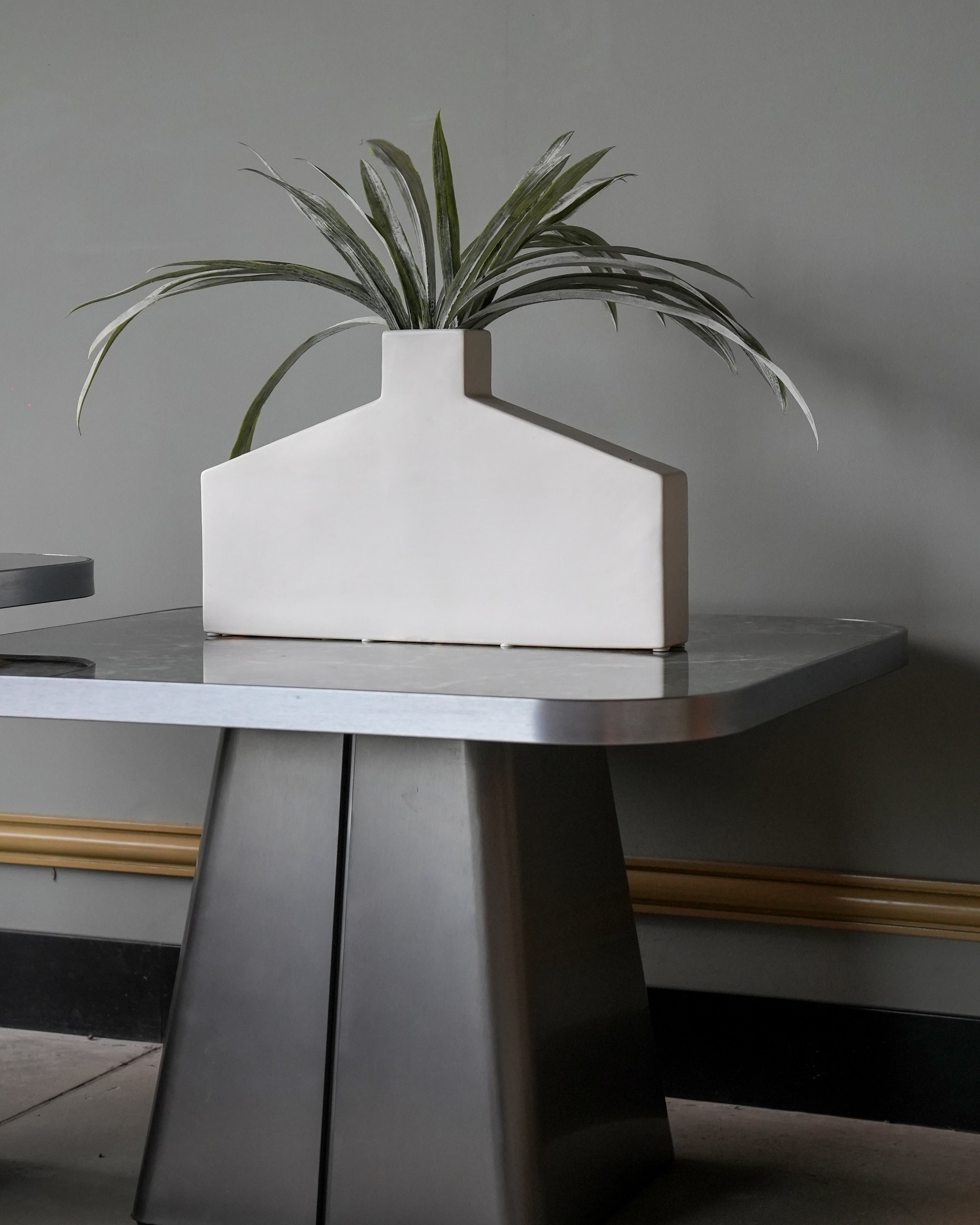 Contemporary Glossy Ceramic Vase