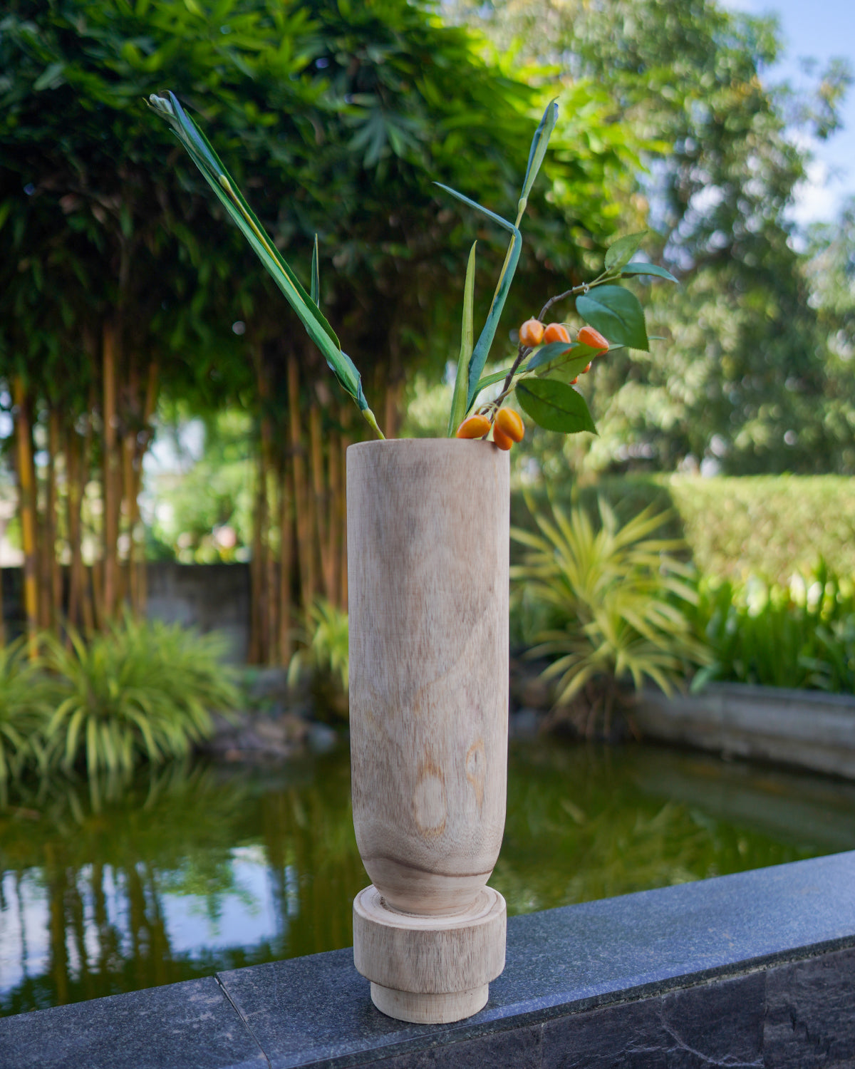 Handmade Bamboo Vase