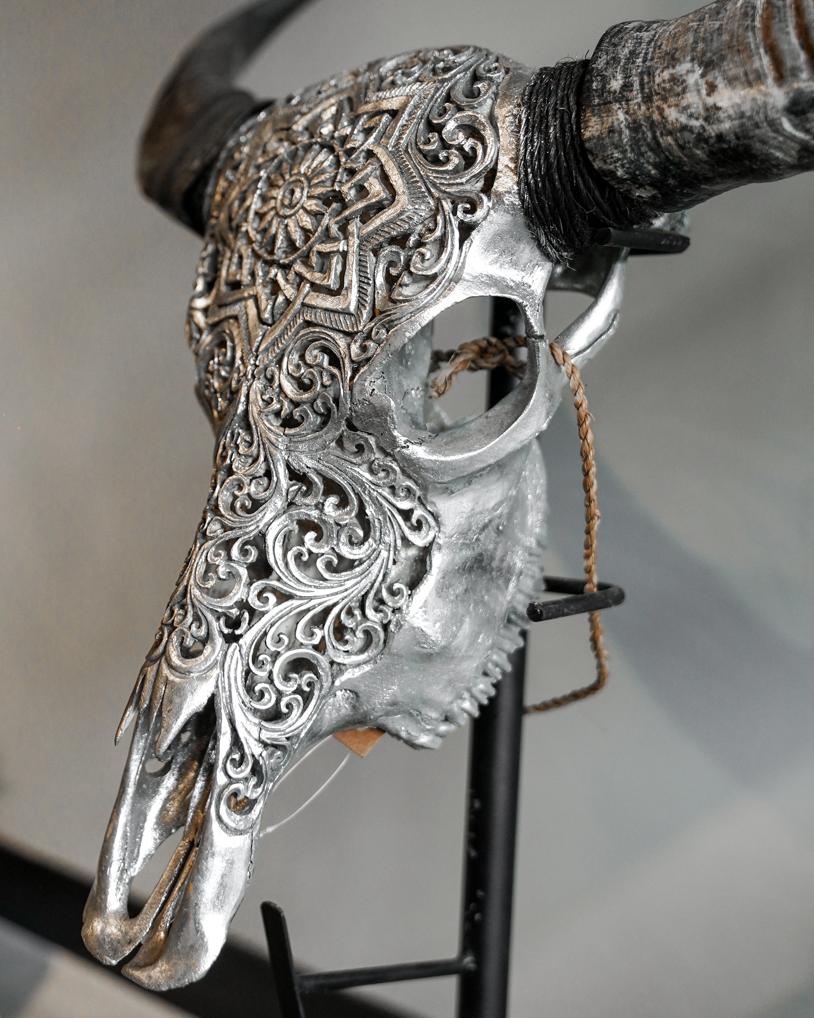 Western-Style Bull Head