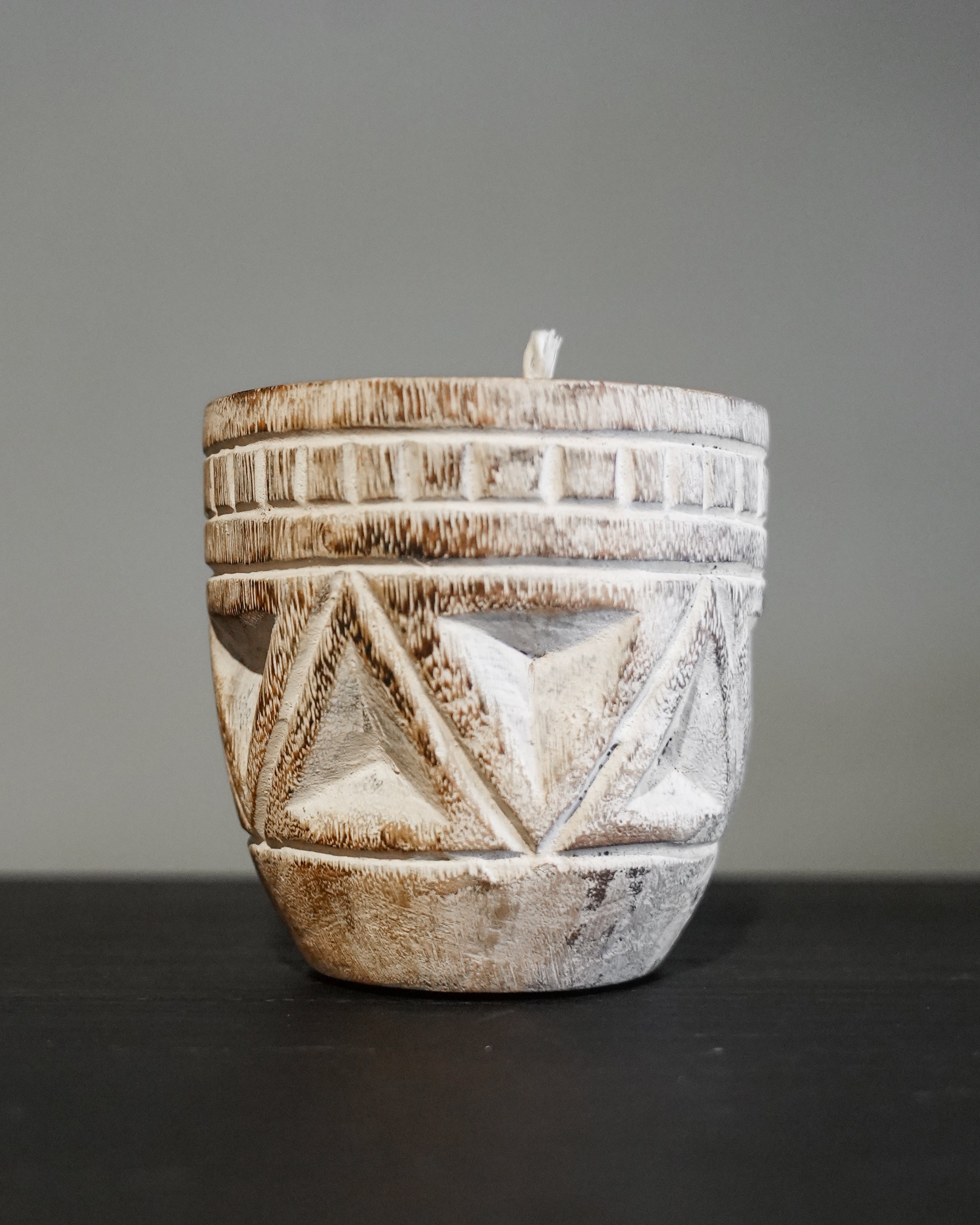 Classic Wooden Candle