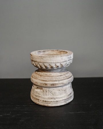 WOODEN CANDLE STAND