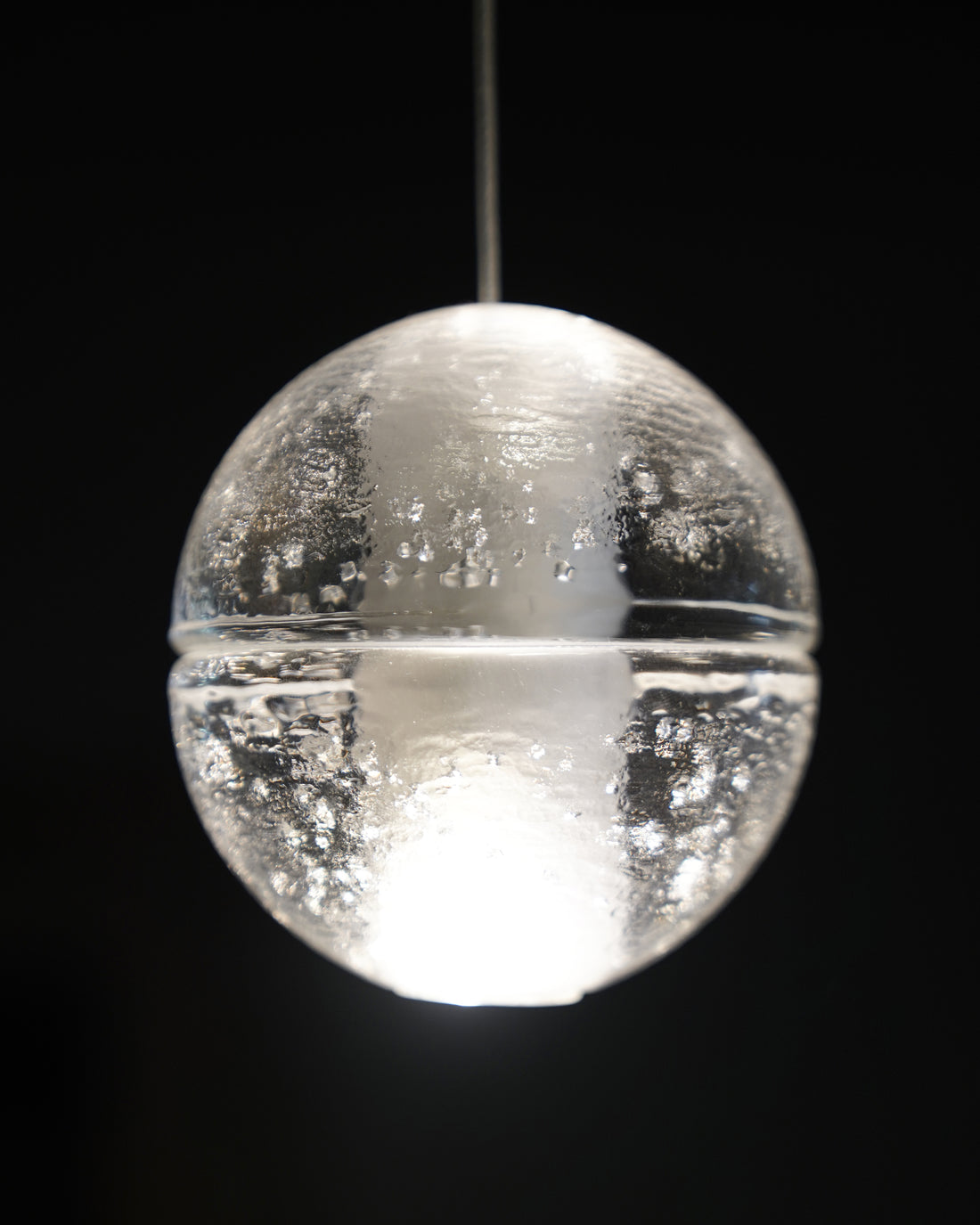 Printed Glass Pendant Light