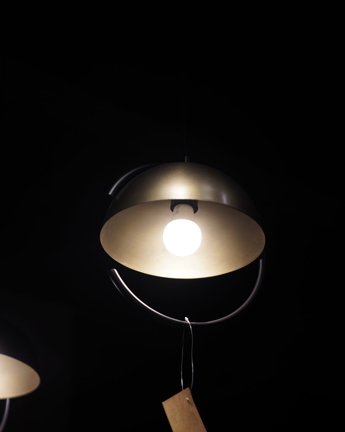 Iron Freestanding Cube Lamp