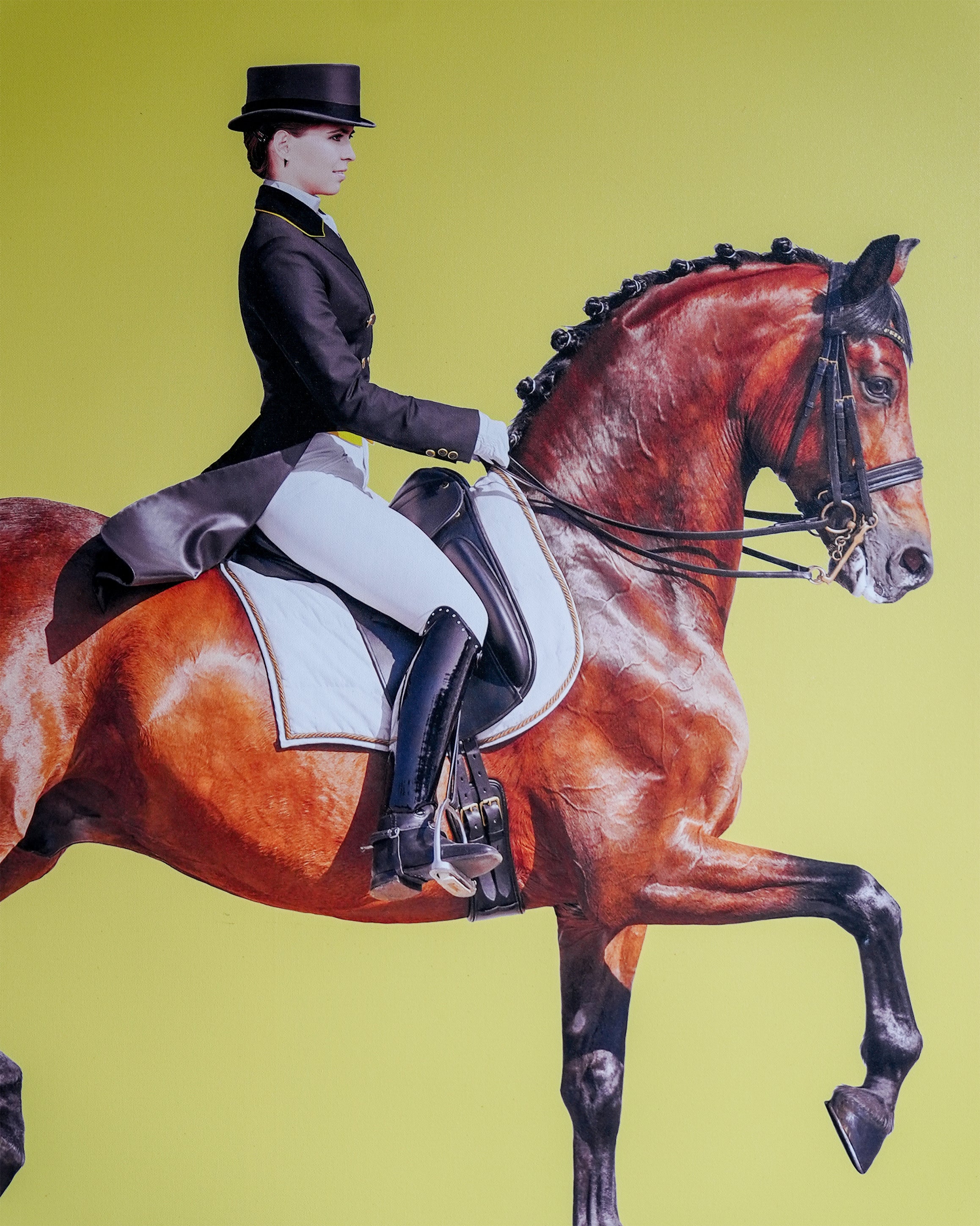 Single-Frame Spray Paint Wall Art