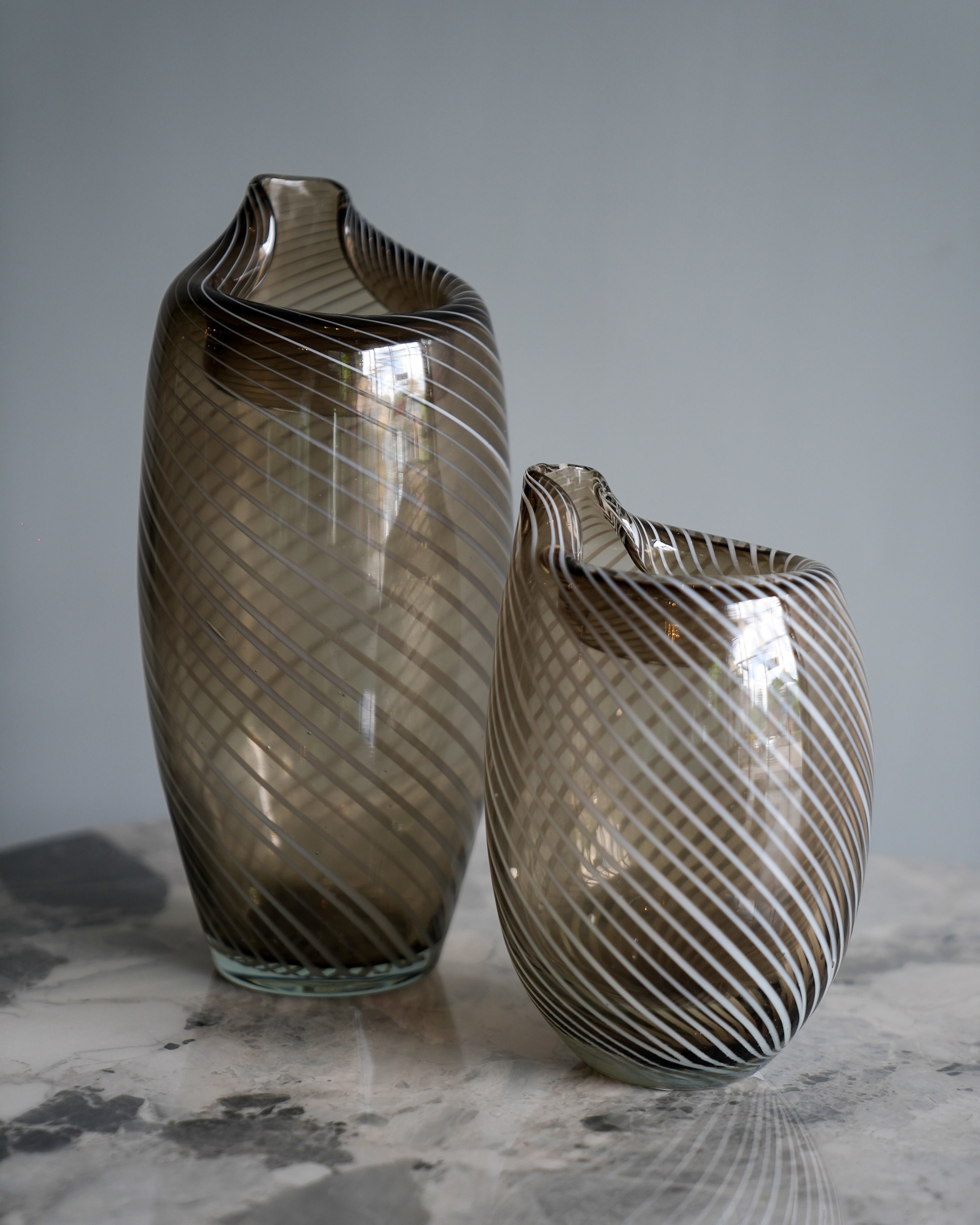 Glass designed Vase