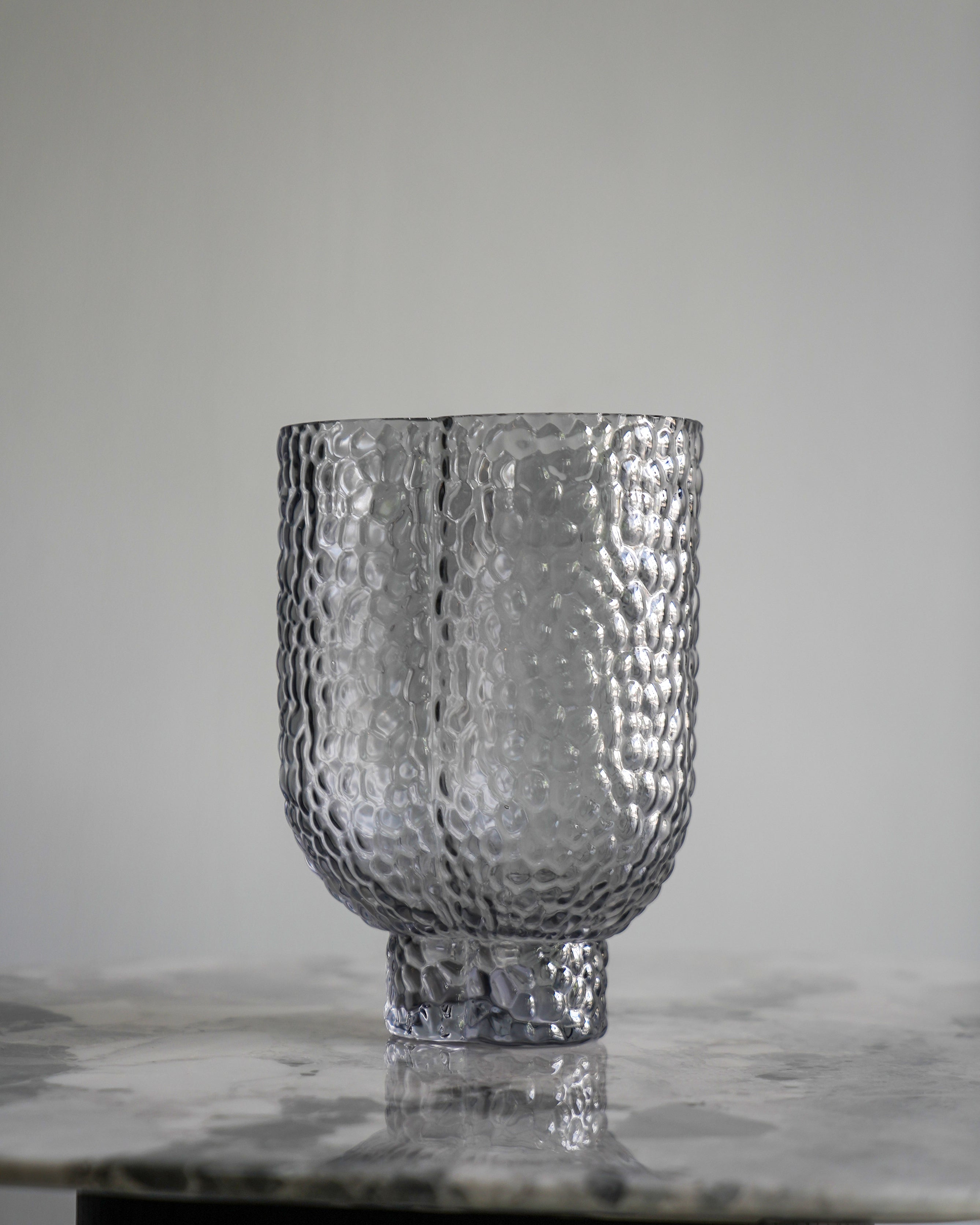 Sculptural Metallic Accent L
