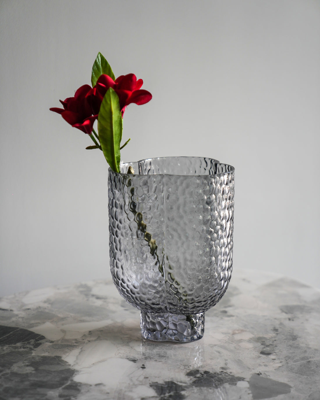Sculptural Metallic Accent L