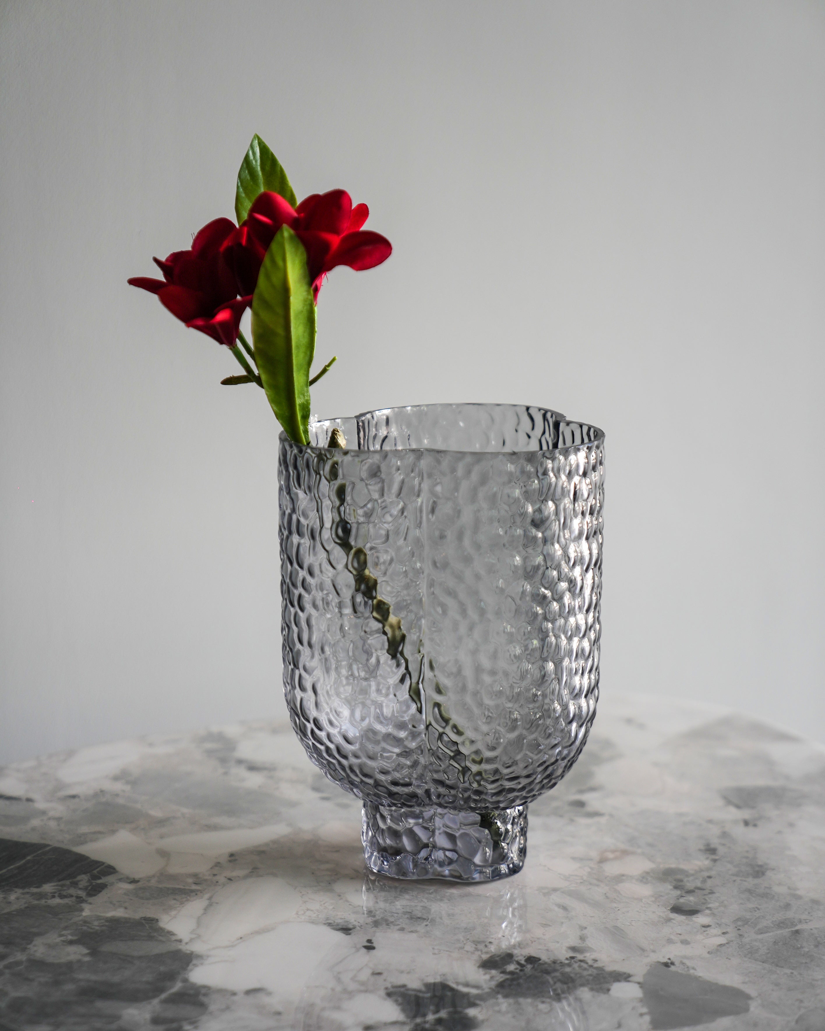 Sculptural Metallic Accent L