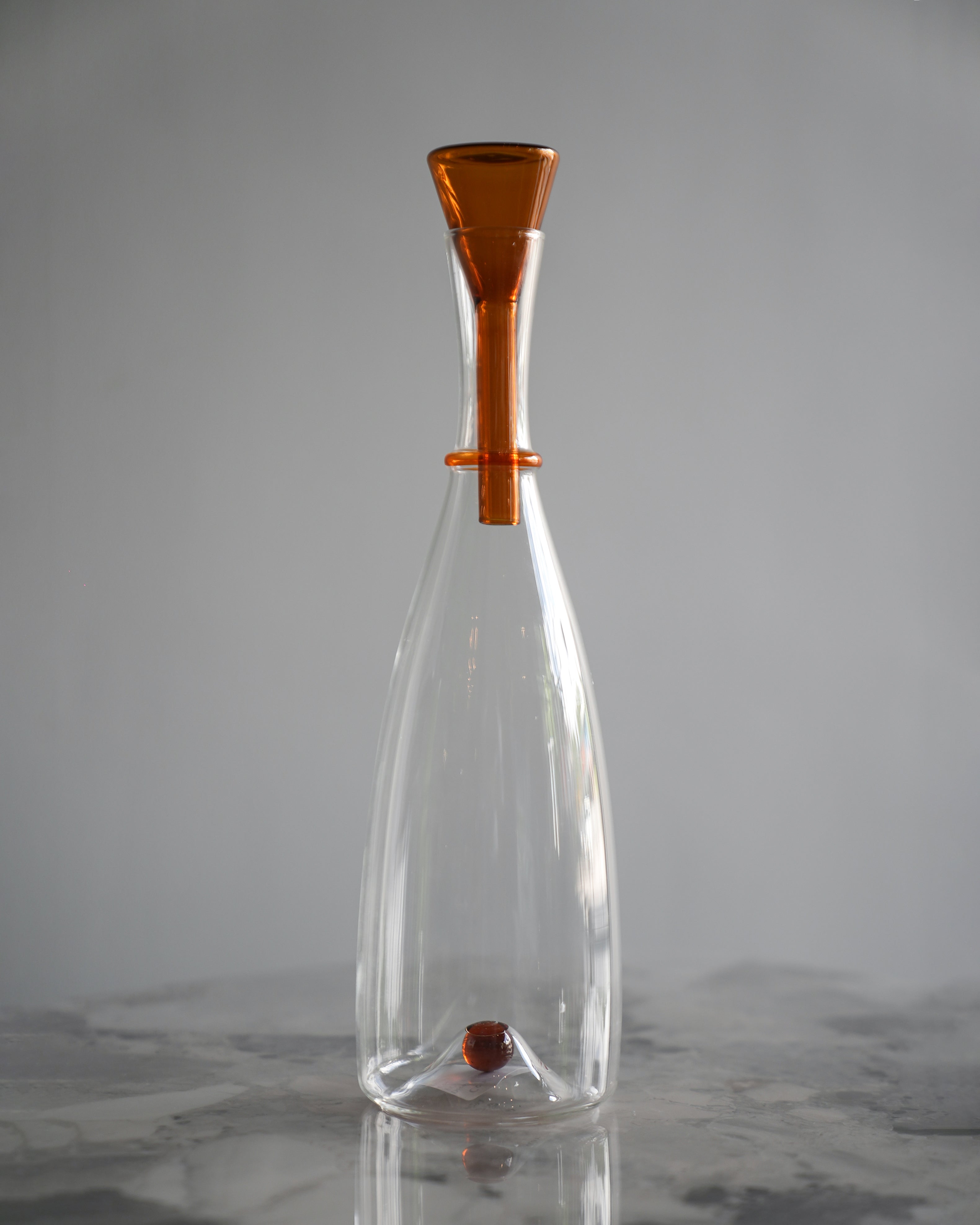 Wine glass bottle